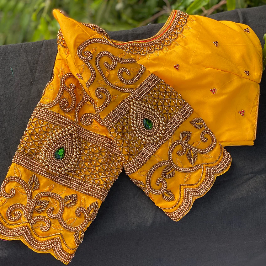 Handcrafted Ethnic Aari Blouse
